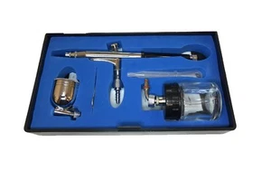 AIRBRUSH FÜR AIRBRUSH KOMPRESSOR DOUBLE ACTION BD134 GRAVITY SAUGVORSCHUB RDG - Bild 1 von 1