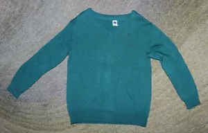 Janie And Jack Boys Green Sweater - Size 5 - EUC - Picture 1 of 3