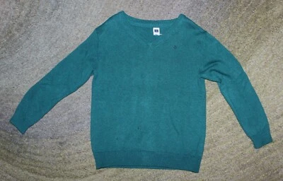 Janie And Jack Boys Green Sweater - Size 5 - EUC - Image 1 of 3
