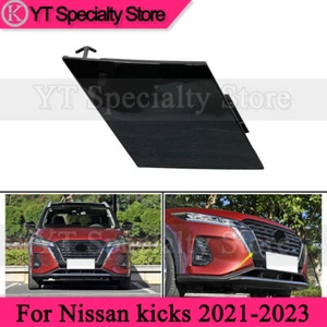 Car Front Bumper Towing Hook Cover For Nissan kicks 2021-2023 - Picture 1 of 5