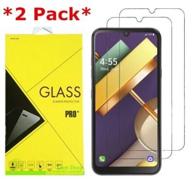 2-Pack Premium Tempered Glass Screen Protector For LG Premier Pro Plus (L455DL) - Image 1 of 4