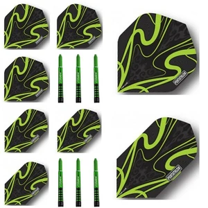 Winmau Dart Schäfte Pentathlon Dart Flight Setup Kombination