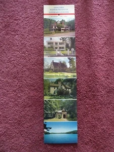 Vintage, Literary Center, Concord, MA; Postcards, 6 Unused Strip + Free Shipping - Picture 1 of 9
