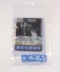 D&D Dice Masters Faerun Under Siege * STORM GIGANTES * CUR RARO Juego de 4 dados poco común - Imagen 1 de 1