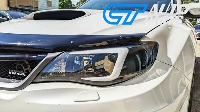 LED 3D DRL Projector Headlights for 08-13 Subaru Impreza WRX STI HALOGEN TYPE - Image 1 of 4