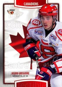 2013-14 Swedish Hockey Allsvenskan Canadiens #7 Jason Gregoire