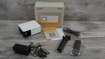AKIYO O1 Mini LED Portable Projector (OPEN BOX) - Image 1 of 4
