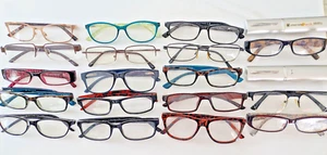 Betrüger Lesebrille 20 PAAR gemischte Marken Stile Farben +2,50 Wiederverkauf Posten - Bild 1 von 6
