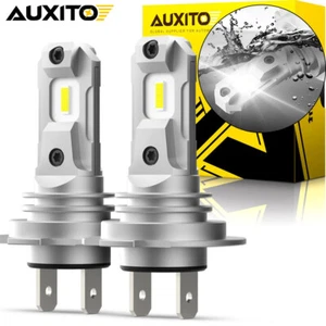 AUXITO H7 LED Bulbs High/Low Beam 6500K 22000LM Headlight Kit 6500K White Lamp - Picture 1 of 10
