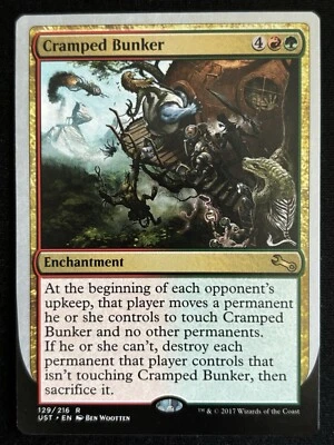 1x Cramped Bunker - Unstable (UST) Magic MTG - Image 1 of 2