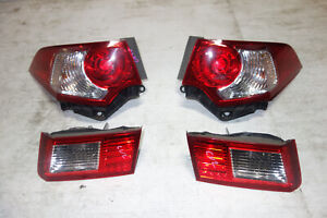 JDM Acura TSX CU2 Tail Lights Lamps OEM 2009-2014 Taillights Set 4PCS Honda OEM