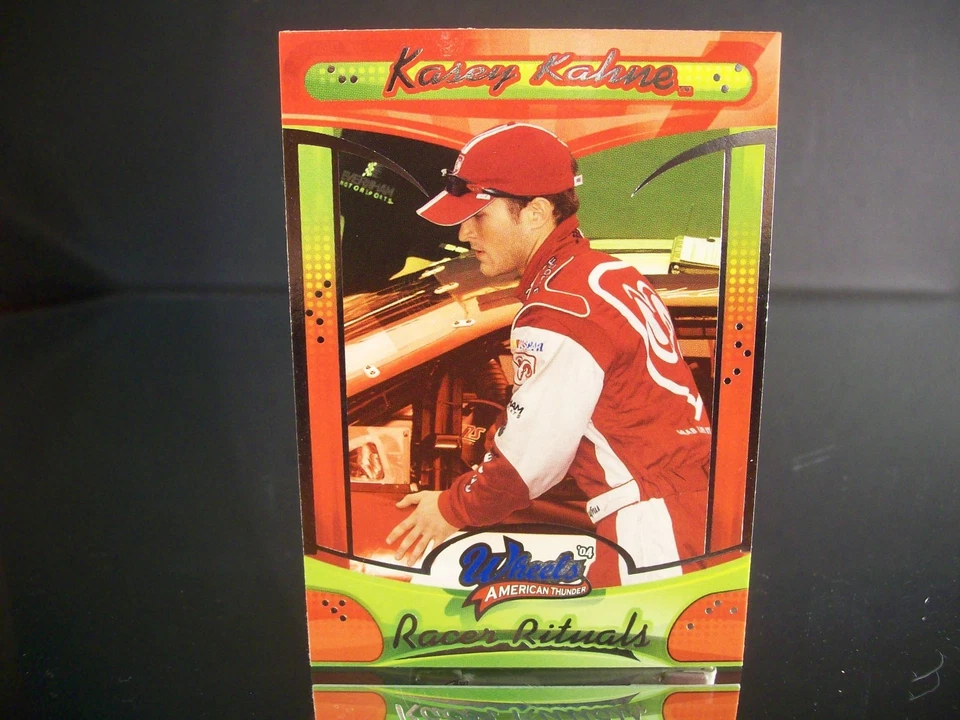 Kasey Kahne #9 Dodge Dealers Wheels American Thunder 2004 Card #64 RACER RITUALS - Image 1 of 1