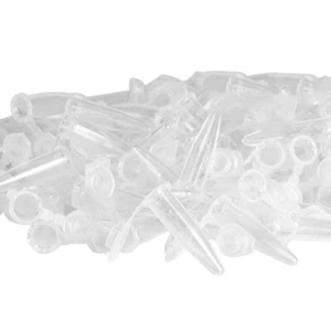 100pcs Kunststoff Reagenzröhrchen Leer Reagenzgläschen Transparent Fläschen - Bild 1 von 5
