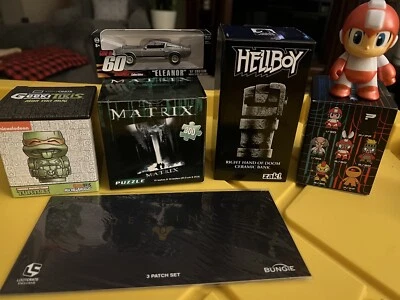 6 PC Loot Crate Exclusives Hellboy, Megaman, TMNT, Matrix, Destiny, & Eleanor - Image 1 of 3