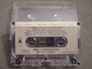 RARE PROMO Bruce Henderson CASSETTE TAPE Heretix RAINDOGS Whoville UNRELEASED ? - Picture 1 of 1