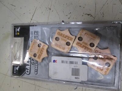 Pastilhas de freio dianteiras GALFER - 4 PASTILHAS - BMW S1000RR 2010-11 CORRIDA DE CERÂMICA - Imagem 1 de 4