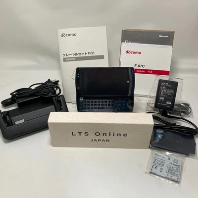 FUJTISU F-07C LOOX WINDOWS 7 SYMBIAN PHONE UNLOCKED DOCOMO & CRADLE IN-STOCK - Image 1 of 4