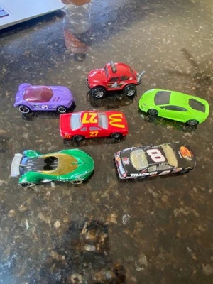 Lot of 6 Classic Matchbox cars 3 Days of Dale and Rare McDonalds #27 Thunderbird - Image 1 of 4