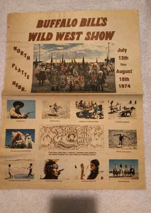 Buffalo Bill's Wild West Show - Promotional Newspaper - North Platte, NE - 1974 - Picture 1 of 4