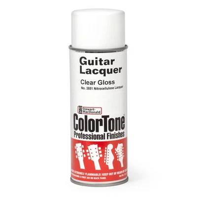 ColorTone Aerosol Guitar Lacquer, Classic Clear Gloss 13oz Spray Can - Image 1 of 3