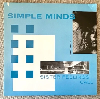 Simple Minds 'SISTER FEELINGS CALL' LP (1987)  NM/VG   Euro press - Image 1 of 4