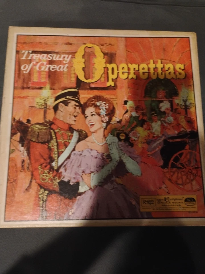 Treasury of Great Operettas 9-LP Box Set EX Reader's Digest  Bonus Anna Moffo - Image 1 of 1