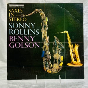 LP: Sonny Rollins / Benny Golson, Saxes In Stereo, Riverside, Stereo, 1959, Bop - Imagen 1 de 4