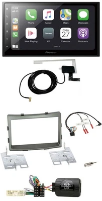 Pioneer USB Lenkrad 2DIN Bluetooth DAB Autoradio für SSangYong Rodius ab 2013 - Bild 1 von 4
