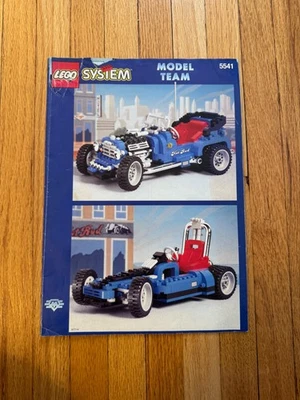 Lego Model Team Blue Fury (5541) Instruction Booklet Only - Image 1 of 3