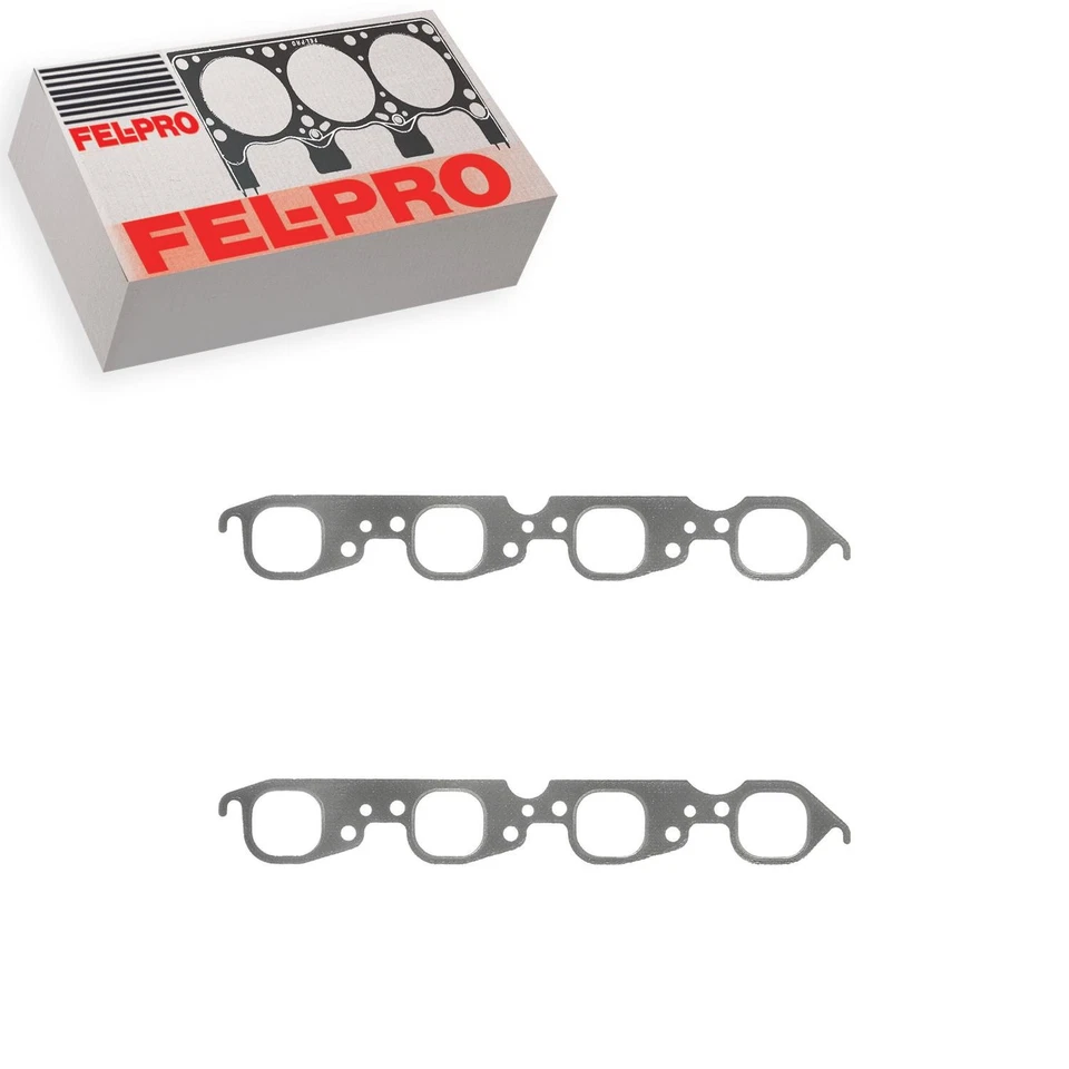 Fel-Pro Exhaust Manifold Gasket Set For 1979-1995 GMC P3500 7.4L V8 - Image 1 of 1