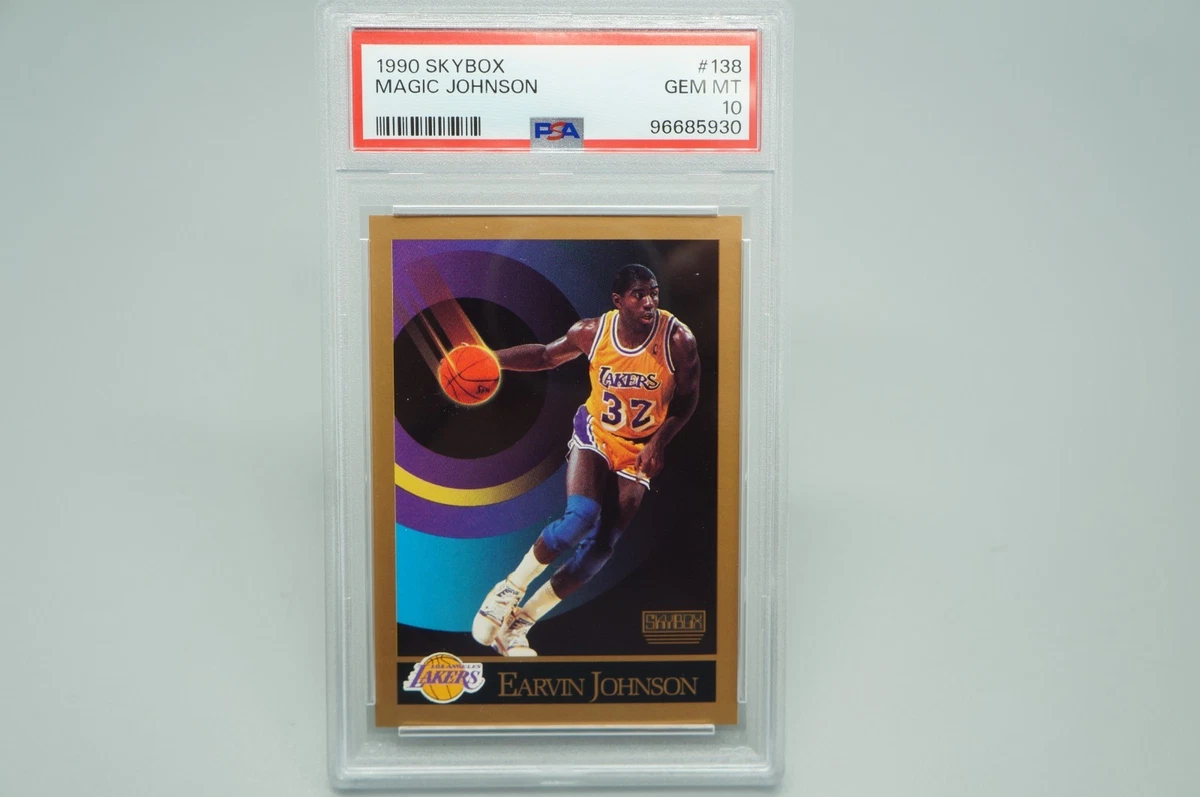 Magic Johnson Professional Sports Authenticator (PSA) Grade 10