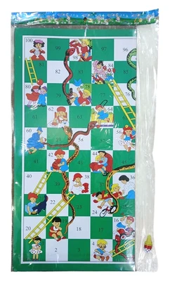 Snakes & Ladders Board Game (65 cm × 65 cm) | Classic Family & Kids Game | Fun - Image 1 of 3