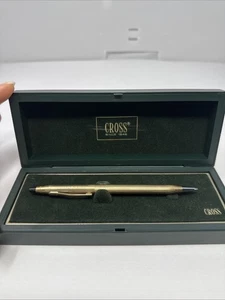 Vintage CROSS 1/20 10K Gold Filled Ball Pen 4502 Ballpoint - Picture 1 of 6