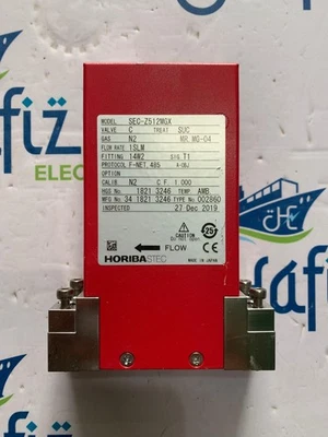 HORIBA STEC SEC-Z512MGX N2 1SLM MG-04 DIGITAL MASS FLOW DEVICE FREE SHIPPING - Image 1 of 4