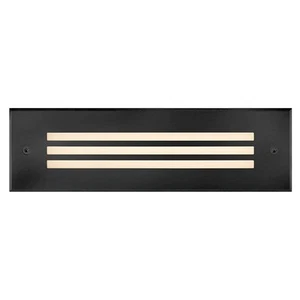 Hinkley Lighting 55335SSB Dash - 6W LED Louvered Flush Step Light-3 Inches Tall - Picture 1 of 1