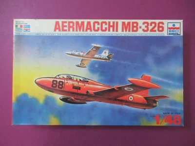 ESCI AERMACCHI MB-326 SCALA 1/48 SENZA SCATOLA - Immagine 1 di 4