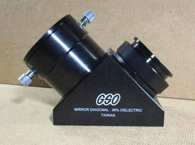 Espejo dieléctrico de cuarzo GSO 2" 90 grados 99 % diagonal para telescopio SCT Foto 1 de 4