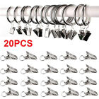 20x Metal Clips Hooks For Curtain Photos Art Craft Hanger Hanging Home Decor