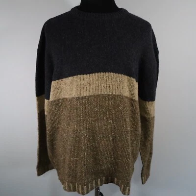 Suéter Sonoma Para Hombres XL Pullover Tejido Cuello Redondo Informal Rayas Manga Larga Nuevo con Etiquetas Foto 1 de 4