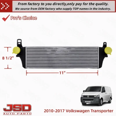 TURBOCOMPRESOR INTERCOOLER ENFRIADOR DE AIRE DE CARGA SE AJUSTA A 2010-2017 VOLKSWAGEN TRANSPORTER Foto 1 de 4