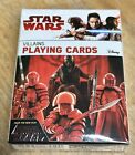 Star Wars : The Last Jedi Villains Playing Card Game - NEW!!! RARE!!! (C2B1)
