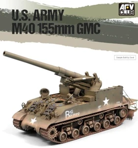 [NEW] 1/35 M40 155MM GMC ARTILLERY US ARMY PLA MODEL KIT DIORAMA ACADEMY 13542 - Picture 1 of 8