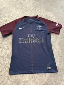 Nike PSG Paris Saint-Germain Neymar Jr #10 2017 Soccer Jersey Men’s Small - Picture 1 of 12