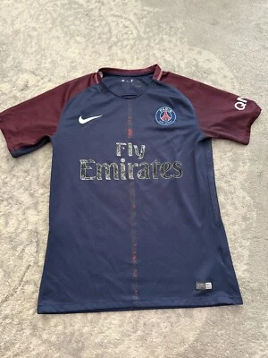Camiseta de fútbol para hombre pequeña Nike PSG Paris Saint-Germain Neymar Jr #10 2017 Foto 1 de 4