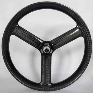 26er 27.5er 3 Spokes Fat Sand Snow Bicycle 80mm Width Tubeless Front Wheel - Picture 1 of 22