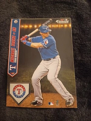 2011 Fathead Tradeables Michael Young Texas Rangers Card #67 - Image 1 of 2