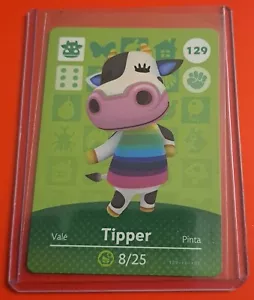 Tarjeta amiibo Tipper - 129 - Serie 2 - Auténtica de cruce de animales - Imagen 1 de 1