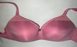 Cacique BH Gr. 46 DDD rosa bügelloses T-Shirt mit Spitze - Bild 1 von 20
