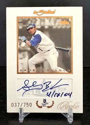 2004 Fleer InScribed #92 Andres Blanco #/750 - Image 1 of 2