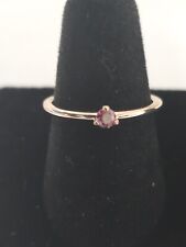 AUTHENTIC PANDORA RED SOLITAIRE RING #189259C01-60 US SIZE 9